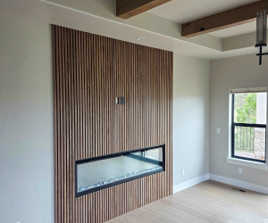 Accent Wall & Applied Moldings & Shiplap Accent Wall & Applied Moldings & Shiplap